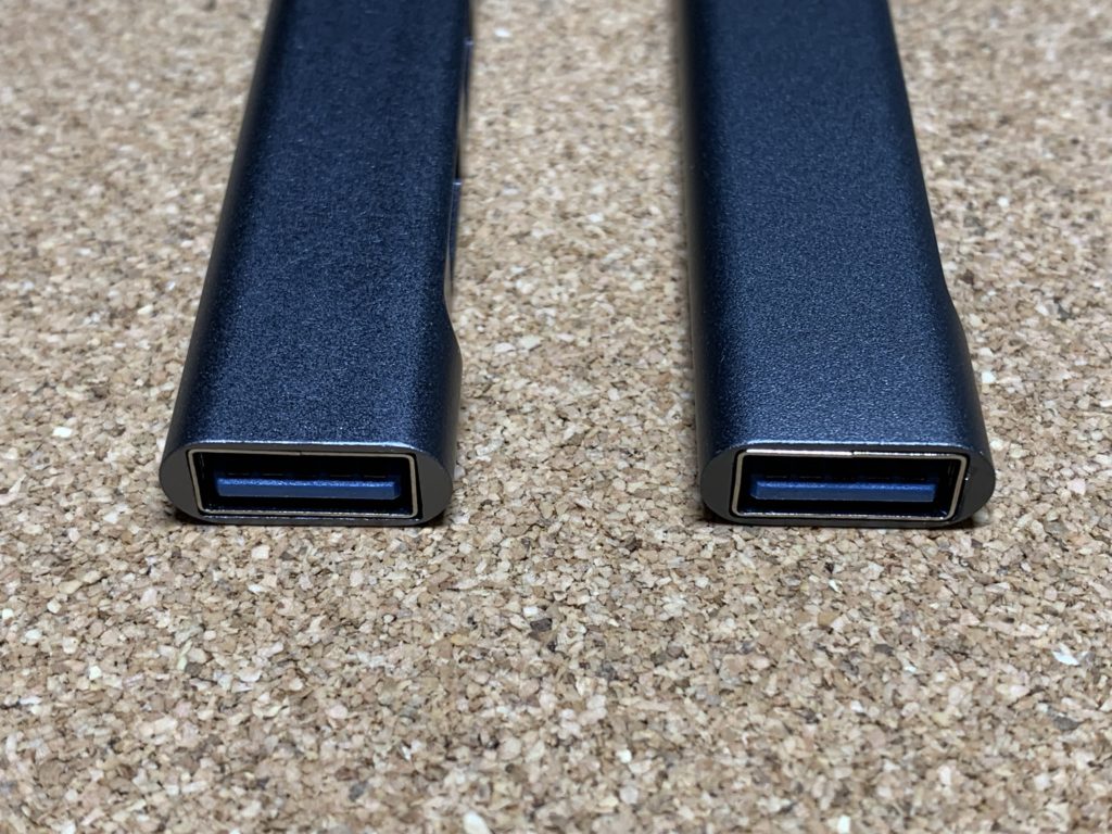 薄型Type-Cハブ、薄型USB3.0ハブ ダイソー