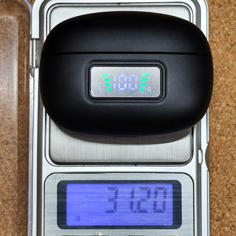 キャンドゥ「LEDディスプレイワイヤレスイヤホン」