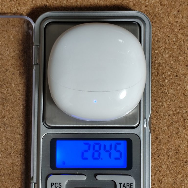 ダイソー「インナーイヤー型完全ワイヤレスステレオイヤホン」（FS-TWSGKDA03）