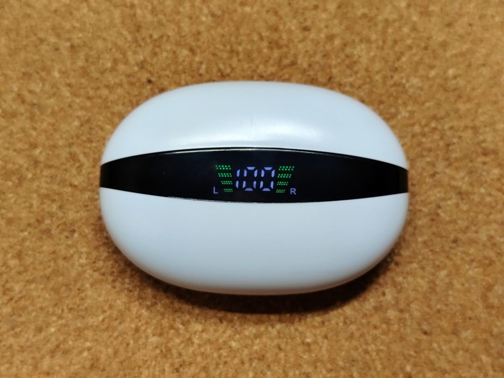 ダイソー「完全ワイヤレスイヤホン(残量表示付)No.7468」